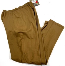 NWT CONDOR 604 SMALL BASE LAYER MID-WEIGHT LONG JOHNS THERMAL PANTS COYOTE TAN