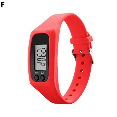 LCD Wrist Watch Pedometer Sports Step Distance Calorie C ounter Bracelet Digital - Picture 21 of 26