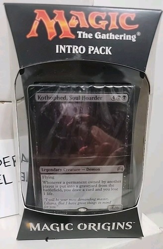Magic The Gathering Origins - Demonic Deals Intro Pack Theme Deck + boosters MTG - Picture 3 of 10