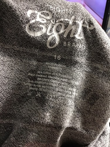 EIGHT EIGHT Stay French Rose Graphic Print T-Shirt Size 16 - Picture 12 of 13