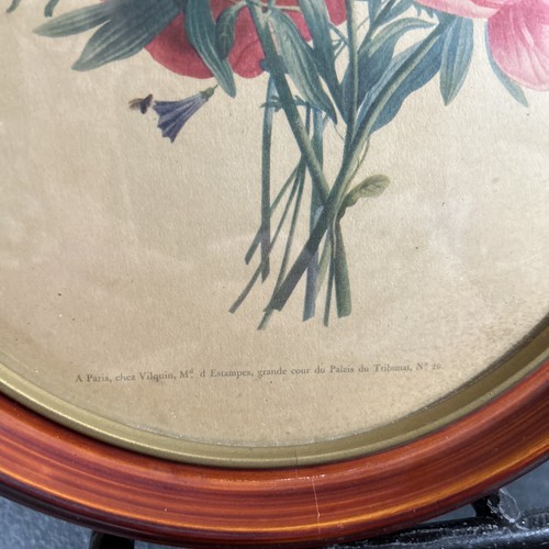 GERAHMTER LITHO DRUCK um 1920. Multi-floral. A Paris,chez Vilquin Md d Estampes...sehr guter Zustand - Bild 4 von 8