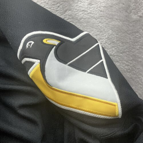 Pittsburgh Penguins Starter XL NHL Hockey Jersey Sewn Vintage Black Team - Picture 4 of 10