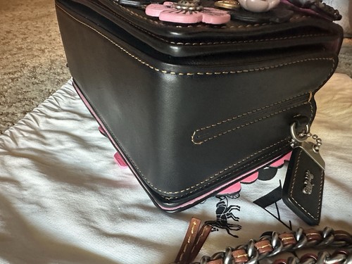 COACH 1941 TEA ROSE DOUBLE DINKY SATCHEL 86854. Carried Twice Only! - Picture 15 of 21