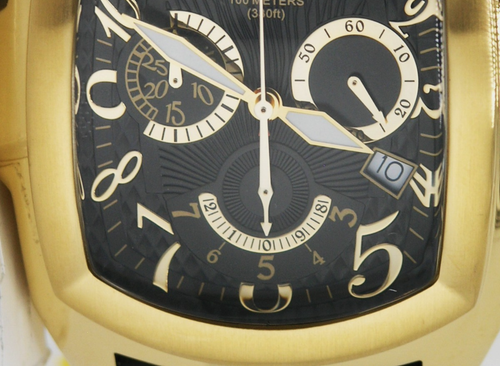 NEW INVICTA 13692 LUPAH DRAGON SWISS RONDA CHRONOGRAPH BLACK LEATHER WATCH 47MM - Picture 8 of 23