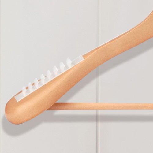 100 Stück rutschfeste Silikon-Kleiderbügel-Griffstreifen für Kleiderbügel, - Bild 4 von 12
