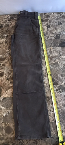 Pantalone Carhartt donna taglia 2 regular tela doppio ginocchio falegname denim - Foto 8 di 14