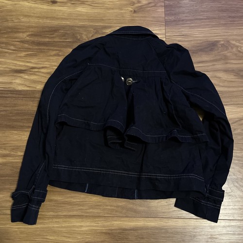 Juicy Couture Womens Blue Button Up Jacket Size P - Picture 7 of 8