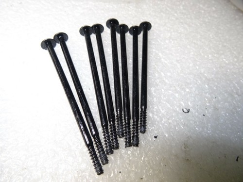 Microsoft Xbox ONE NEGRO 1540 FABRICANTE DE EQUIPOS ORIGINALES 2 juegos de (8) tornillos de cubierta superior negros largos - bueno - Imagen 5 de 8