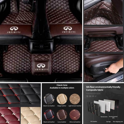 Fit For Infinity G35 G25 G37 G20 Q50 QX50 QX60 M35 M37 M45 Car Floor Mats Liners - Picture 19 of 36