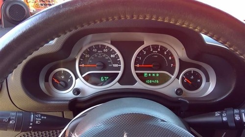 2010 Jeep Wrangler Dash Speedometer Cluster 100 MPH OEM - Picture 3 of 8