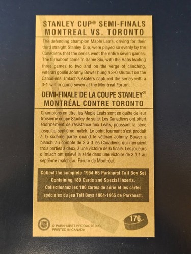 1994-95 Parkhurst 64-65 Reprint Hockey Cards Complete Your Set You Pick Choose - Picture 233 of 239