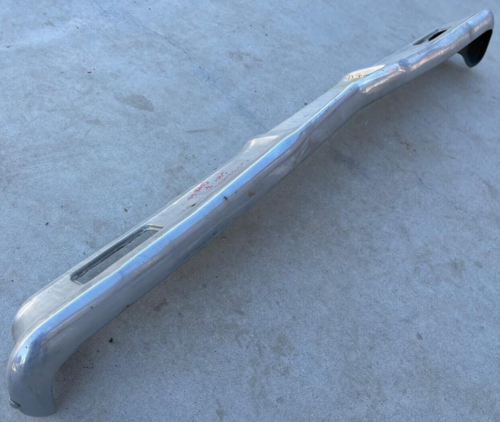 X OLDSMOBILE CUTLASS F85 NEW TRIPLE PLATED CHROME FRONT BUMPER 1963 63 OEM - Picture 6 of 18