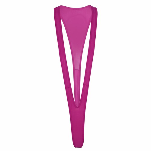 Sexy Damen String Body Micro Bikini Sling Shot Unterwäsche Badeanzug Monokini - Bild 109 von 121