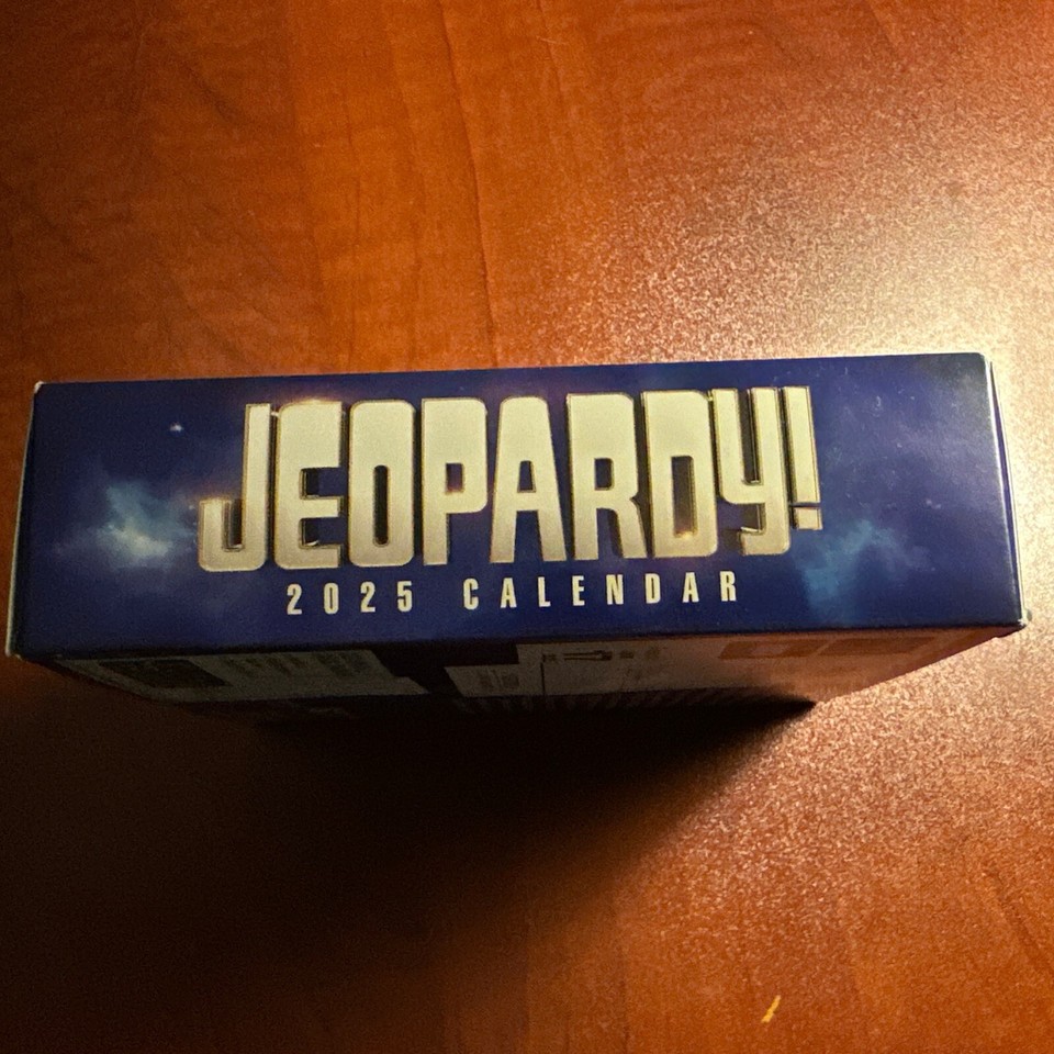 Jeopardy! 2025 DayToDay Calendar by Sony (2024, Calendar