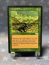 MTG Carpet of Flowers Urza's Saga 240/350 Regular Uncommon Magic The Gathering 
