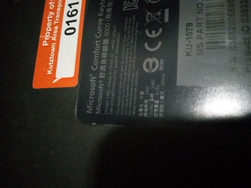 Microsoft 1482 Comfort Curve Keyboard 3000 - Picture 16 of 20