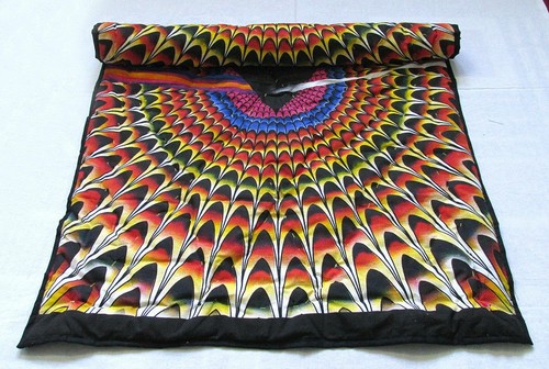 New Baby Blanket Quilt Indian Print Handmade Cotton Hand Fabric Kantha Bed Cover - Picture 47 of 82