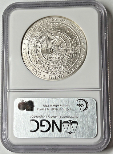 2006 P Ben Franklin Founding Father ~ Silver $ NGC MS 70- Highest grade possible - Picture 3 of 4