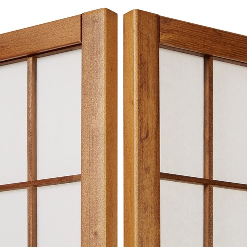 Raumteiler Trennwand Paravent Holz Sichtschutz Shoji Raumtrenner Homestyle4u - Bild 22 von 40