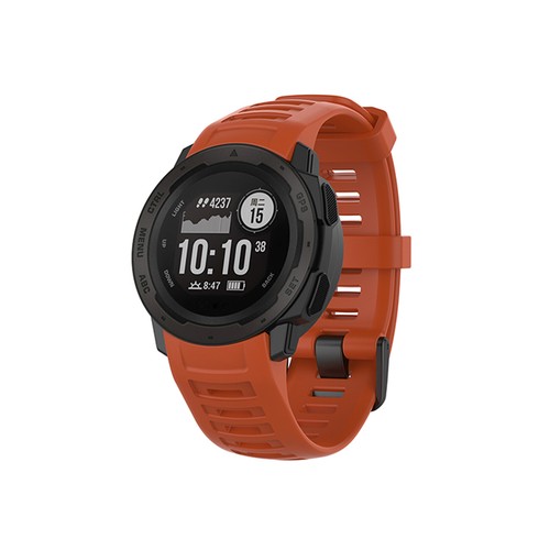 Für Garmin Instinct / Instinct Tide / Tactical 22 mm Silikon Uhrenarmband Band - Bild 8 von 42