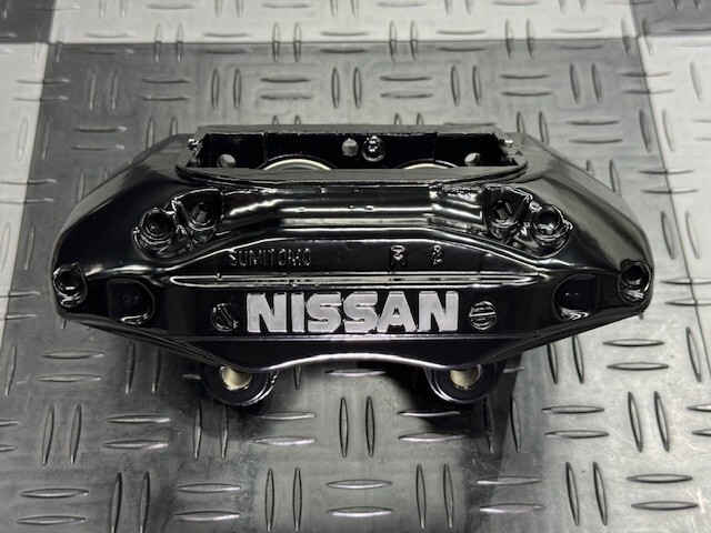 Front Brake Caliper 4POT Overhauled Custom JDM Mod for Nissan Skyline R34 ER34