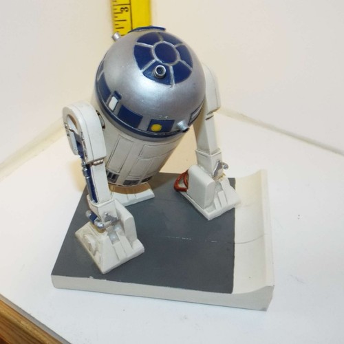 5" 2005 STAR WARS R2D2 resin headknocker BOBBLE head BUDDIES Cards Inc. - Picture 7 of 9
