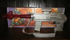 VINTAGE 70'S SPACE RAY GUN RIFLE BATTERY OPERATED ARGENTINA GUN SPACE TOY NIB