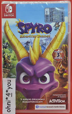 Spyro Reignited Trilogy Nintendo Switch EU Version inkl. DE Version  *NEU&OVP*