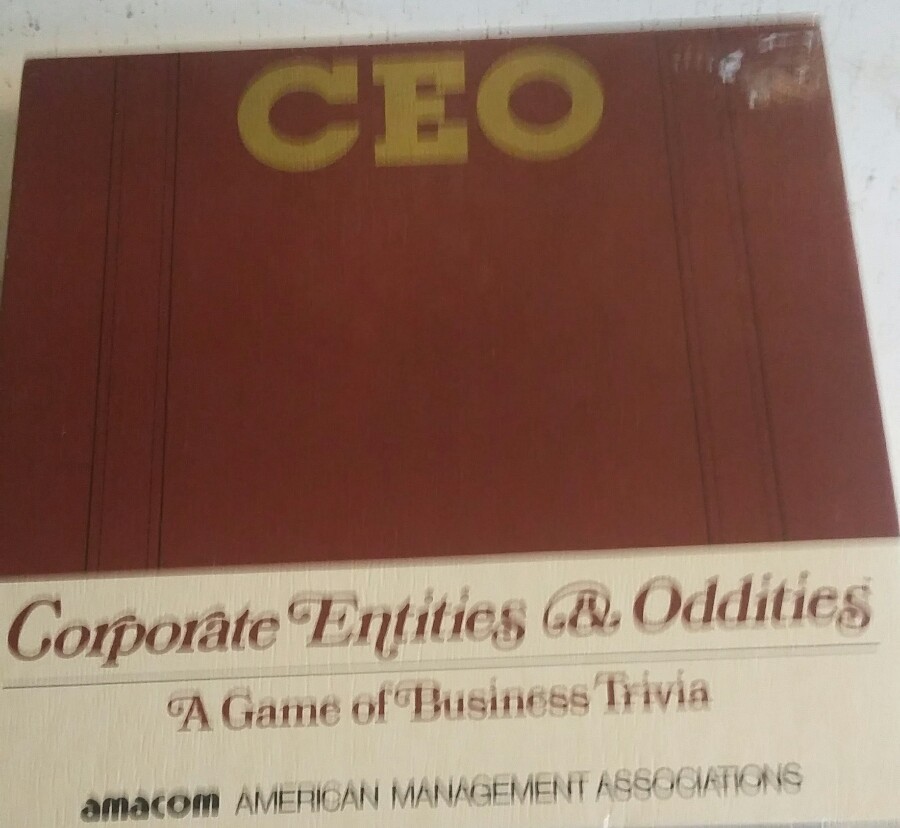 Neuf Scellé vintage PDG-Corporate entités & bizarreries Board Game Neuf Scellé vintage PDG-Corporate entités & bizarreries Board Game