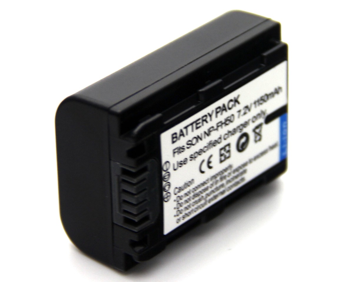 Batterie De Rechange Vhbw Pour Caméscopes Sony DCR-SR48E/SR55E/SR58E Etc. - 7.2V 600mAh Li-ion, Puce Info