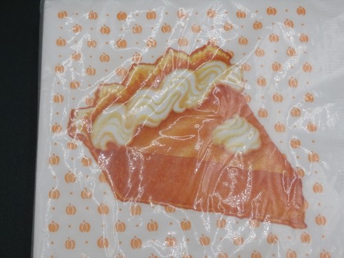 Vtg. Mix Lot Paper Napkins Fall/Thanksgiving Theme Turkey/Pumpkin Pie/Cornucopia - Picture 19 of 24