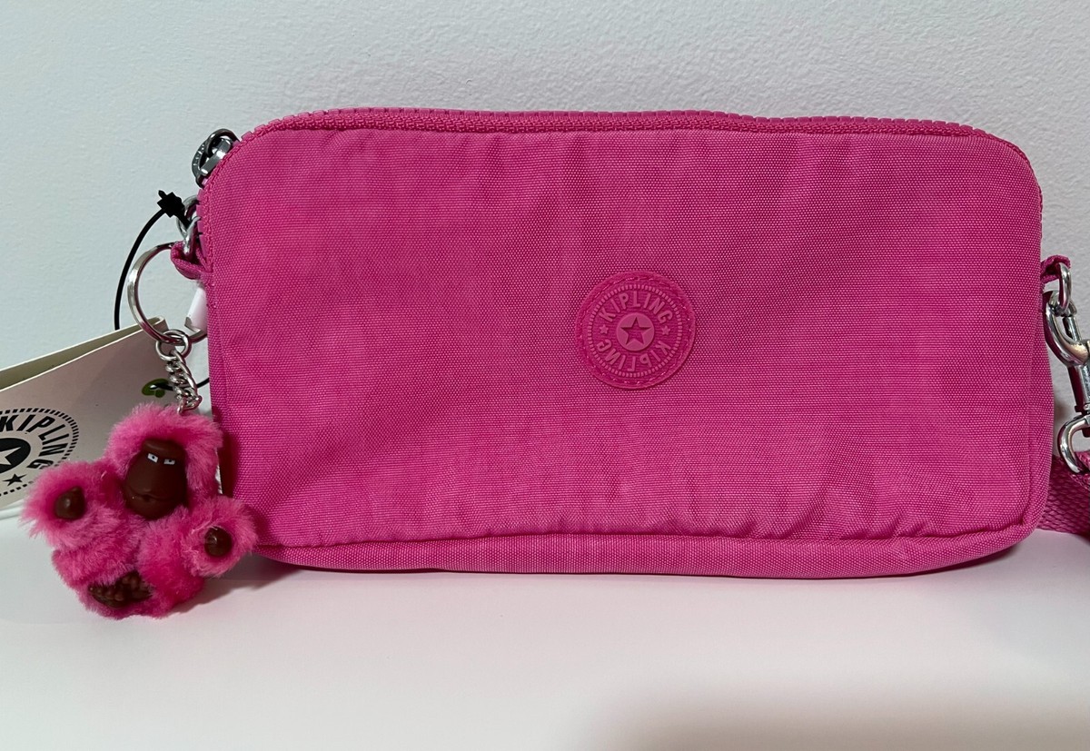 Stylish and Functional Hot Pink Kipling Pouch