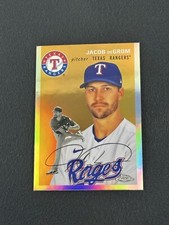 2023 Topps Chrome Platinum Annv JACOB deGROM Refractor #380 Texas Rangers