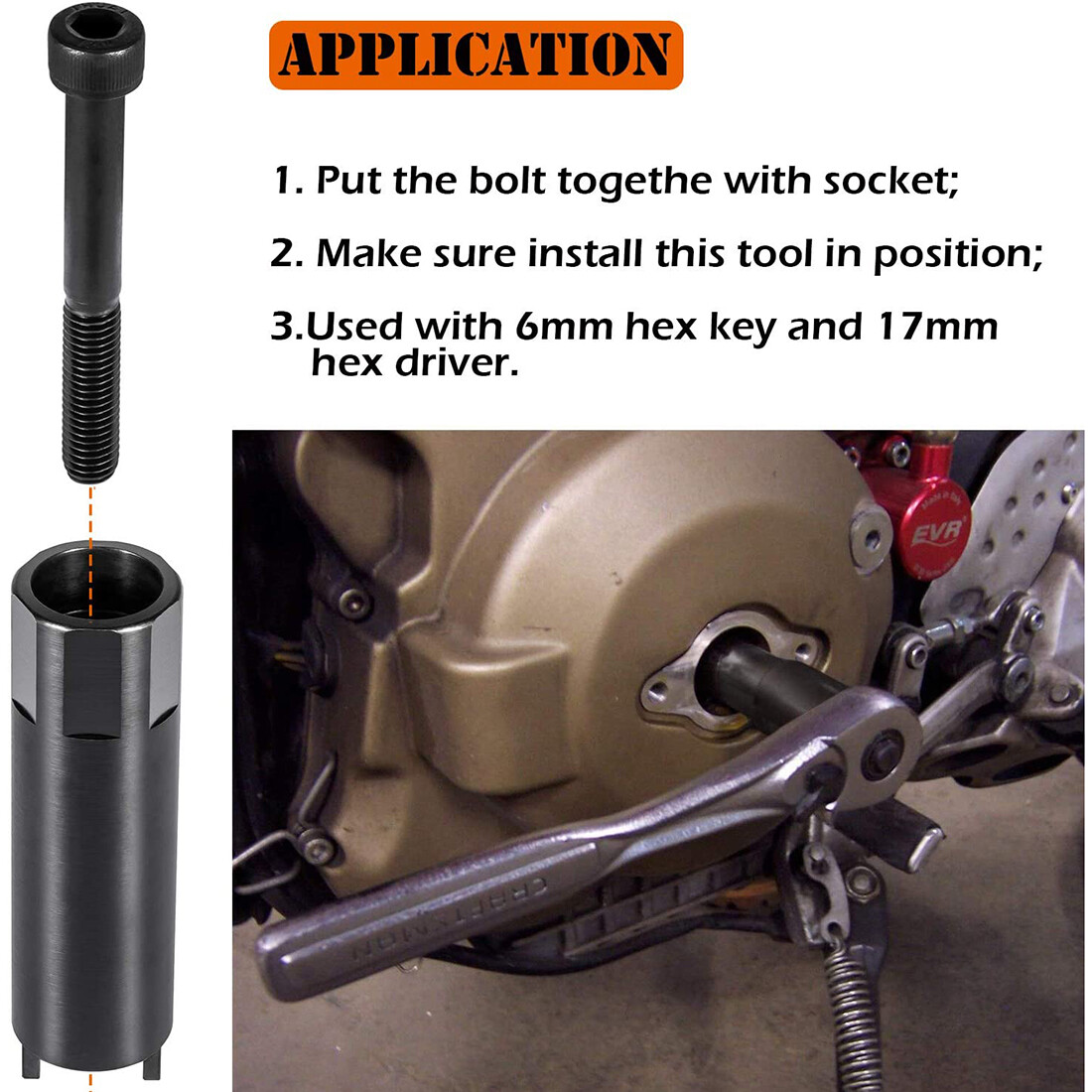 Crankshaft Turning Tool 88713.3824 & 88765.1523 For 19902020 Ducati