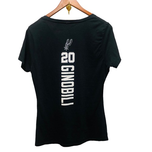 Manu Ginobili San Antonio Spurs V-Neck T-Shirt Women’s Medium S15 A5 - Bild 2 von 6