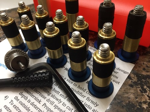 Tour Lock Pro (BLUE)14-pc Full Set(10-20g,2-25g,1-30g,1-50g)w/Tools&Manual - Picture 5 of 10