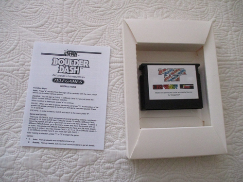 COLECOVISION Game - Boulder Dash from Telegames - New in Unsealed Box - Picture 7 of 13