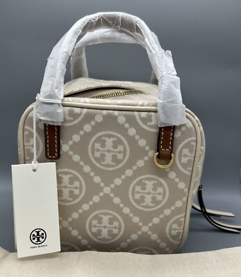激安・直営店★Tory Burch T MONOGRAM CROSSBODY 160486 Ivory T Monogram Crossbody: Women's Handbags | Mini Bags | Tory