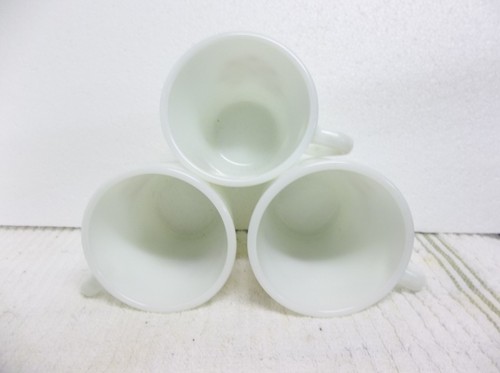 3-VTG Pyrex/Corning SUMMER IMPRESSIONS Brown Flower D handle Mug Cup Heavy NICE! - Picture 2 of 3