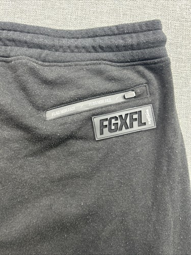 Flag Nor Fail Arch Joggers FGZFL EXTRA LARGE XL Black - Picture 8 of 9