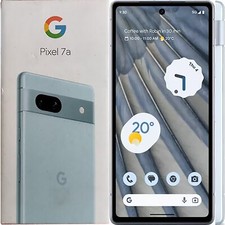 Google Pixel 7a 5G Sea / Blue 128GB + 8GB Dual-SIM Factory Unlocked SIMFree NEW