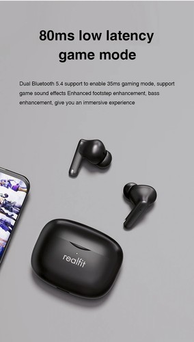 Bluetooth Headphones Wireless Noise Earbuds Earphones Mini In-Ear Apple Samsung - Picture 6 of 13