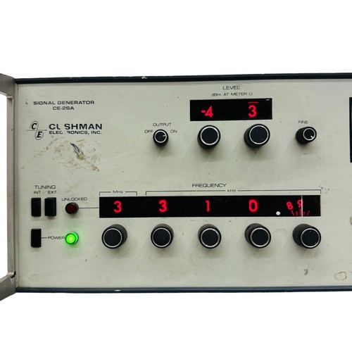 Cushman Electronics CE-26A Signal Generator Made in USA - Picture 3 of 12