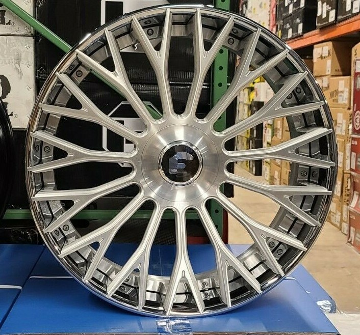 26" FORGIATO NB6 ECL BRUSHED ROLLS ROYCE CULLINAN NEW 2021 PHANTOM 5X112