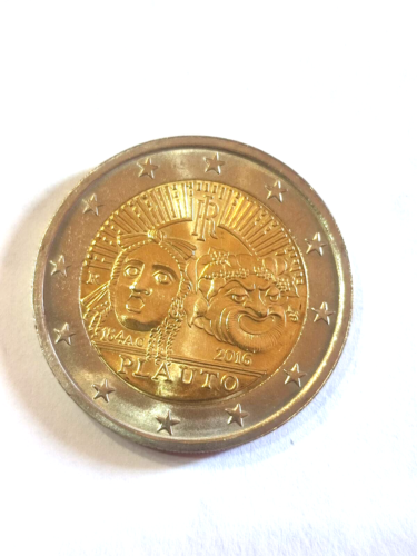 2 EURO ITALIA PLAUTO 2016 ITALY ITALIEN ITALIE ИТАЛИЯ COMMEMORATIVE - Foto 2 di 4