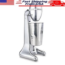 Electric Drink Mixer Retro Milkshake Maker W/ 28 oz Stainless Steel Cup New
