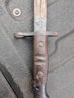 WWI US Model 1917 Remington Bayonet M1917 Enfield Original 1917 Dated