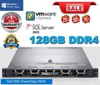 Dell PowerEdge R640 Silver 4114 2.20Ghz 10-Core 128GB DDR4 H740P 3.84TB SSD 2.5"