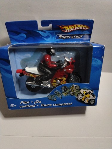 Hot Wheels Superstunt Flip! Motorcycle New - Picture 6 of 7