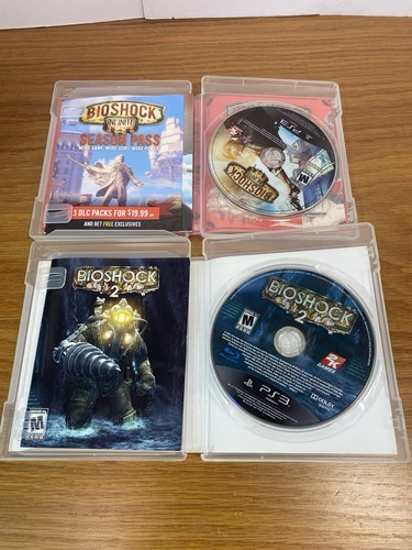 Bioshock Infinite And Bioshock 2 (Includes Bioshock) Playstation 3 PS3 - CIB - Picture 5 of 11